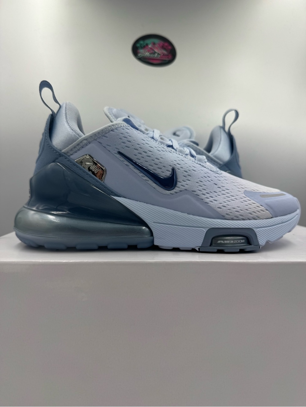 Nike Air Max 270 Premium Hydrogen Light Photo Blue BRAND NEW Size 7 Women